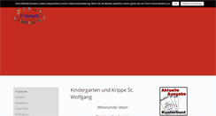 Desktop Screenshot of kindergarten.mamming.de